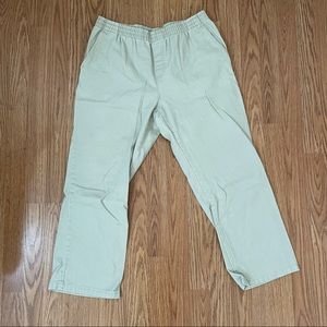 VTG French Laundry Khaki Pull-On Pants - PL